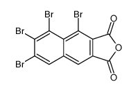 4,5,6,7-tetrabromobenzo[f][2]benzofuran-1,3-dione Structure