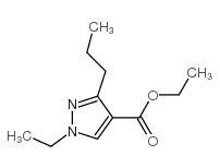 1H-Pyrazole-4-carboxylicacid,1-ethyl-3-propyl-,ethylester(9CI)结构式