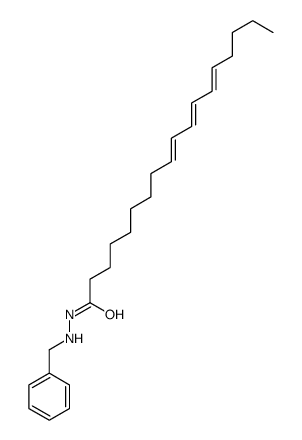 (9E,11E,13E)-N'-benzyloctadeca-9,11,13-trienehydrazide结构式
