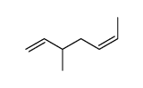 (5Z)-3-Methyl-1,5-heptadiene结构式