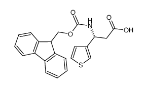Fmoc-(R)-3-氨基-3-(3-噻吩基)丙酸图片