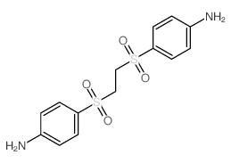 4-[2-(4-aminophenyl)sulfonylethylsulfonyl]aniline Structure