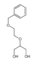 2-(2-phenylmethoxyethoxy)propane-1,3-diol结构式