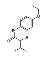 2-bromo-N-(4-ethoxyphenyl)-3-methylbutyramide Structure