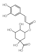 异氯原酸/异绿原酸结构式