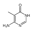 4(1H)-Pyrimidinone, 6-amino-5-methyl- (9CI)结构式