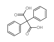 Propanedioic acid,diphenyl- (9CI) Structure