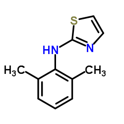 N-(2,6-Dimethylphenyl)-1,3-thiazol-2-amine结构式