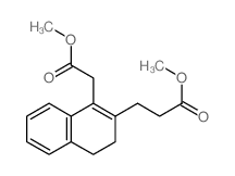 N-[(4-nitrophenyl)methylideneamino]-5,6-diphenyl-1,2,4-triazin-3-amine structure