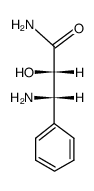 erythro-β-phenylisoserineamide Structure