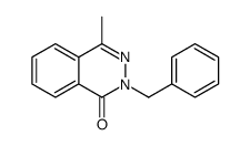 2-benzyl-4-methylphthalazin-1-one Structure