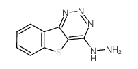 [1]benzothiolo[3,2-d]triazin-4-ylhydrazine结构式
