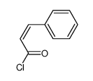 (Z)-3-phenylacryloyl chloride结构式