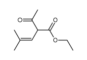 Ethyl-(2-methyl-1-propenyl)-acetoacetat结构式