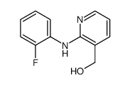 [2-(2-fluoroanilino)pyridin-3-yl]methanol Structure