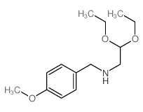 Benzenemethanamine,N-(2,2-diethoxyethyl)-4-methoxy-结构式