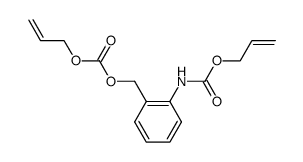 carbonic acid allyl ester 2-allyloxycarbonylaminobenzyl ester结构式