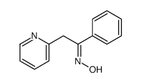 N-(1-phenyl-2-pyridin-2-ylethylidene)hydroxylamine Structure