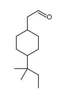 2-(4-TERT-AMYLCYCLOHEXYL)ACETALDEHYDE structure