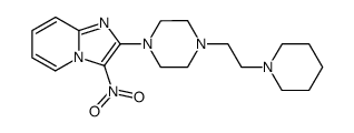 3-nitro-2-[4-(2-piperidin-1-yl-ethyl)-piperazin-1-yl]-imidazo[1,2-a]pyridine Structure