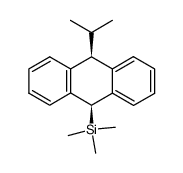 cis-9-isopropyl-10-(trimethylsilyl)-9,10-dihydroanthracene Structure