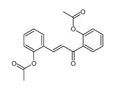 [2-[3-(2-acetyloxyphenyl)-3-oxoprop-1-enyl]phenyl] acetate结构式