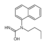 1-butyl-1-naphthalen-1-ylurea结构式