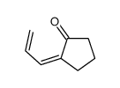 2-prop-2-enylidenecyclopentan-1-one Structure