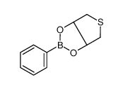 (3aR,6aS)-2-phenyl-3a,4,6,6a-tetrahydrothieno[3,4-d][1,3,2]dioxaborole Structure