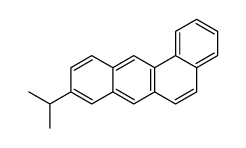 6-ISOPROPYL-1,2-BENZANTHRACENE结构式