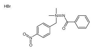 benzamido-dimethyl-[(4-nitrophenyl)methyl]azanium,bromide Structure