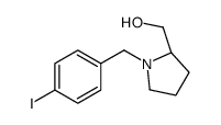 ((S)-1-(4-IODOBENZYL)PYRROLIDIN-2-YL)METHANOL Structure