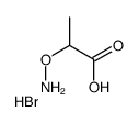 2-aminooxypropanoic acid,hydrobromide Structure