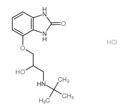 CGP 12177 hydrochloride结构式