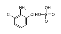 2,6-dichloroaniline,sulfuric acid Structure