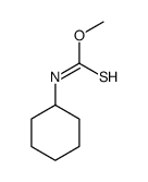 O-methyl N-cyclohexylcarbamothioate结构式