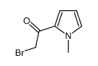 2-溴1-(1-甲基-1H-吡咯-2-基)乙酮结构式