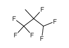 1,1,1,2,3,3-hexafluoro-2-methylpropane Structure