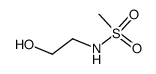 N-(2-hydroxyethyl)methanesulfonamide Structure
