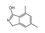 5,7-DIMETHYL-2,3-DIHYDRO-ISOINDOL-1-ONE Structure