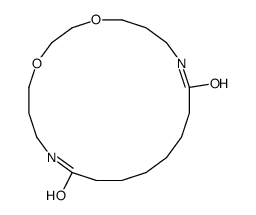 1,4-dioxa-8,17-diazacycloicosane-9,16-dione Structure
