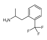 1-[2-(trifluoromethyl)phenyl]propan-2-amine structure