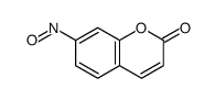 7-nitrosochromen-2-one Structure