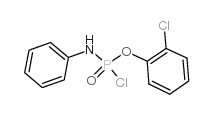 2-chlorophenyl-n-phenyl-chlorophosphoramidate Structure