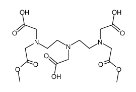 diethylene triamine pentaacetic acid dimethyl ester结构式