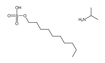 isopropylammonium decyl sulphate Structure