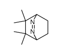 5,5,6,6-Tetramethyl-2,3-diazabicyclo[2.2.2]oct-2-en结构式