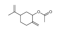 (Z+E)-para-1(7)8-menthadien-2-yl acetate结构式