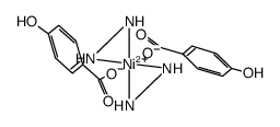 nickel(II) bis(p-hydroxybenzoate) dihydrazinate结构式