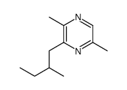 Pyrazine, 2,5-dimethyl-3-(2-methylbutyl)- (9CI)结构式